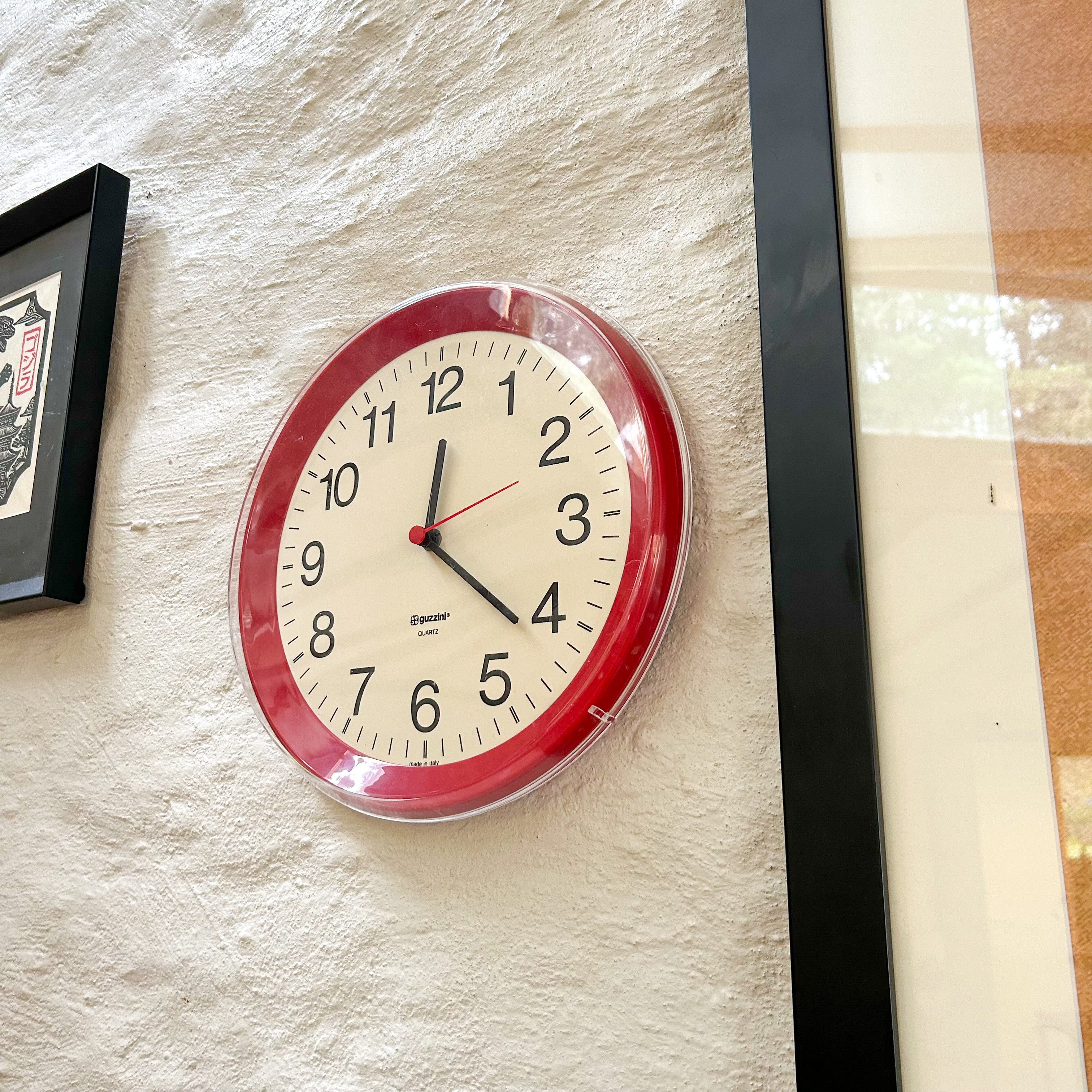 90s guzzini vintage wall 時計　ポストモダン 90s guzzini vintage wall 時計 ポストモダン
