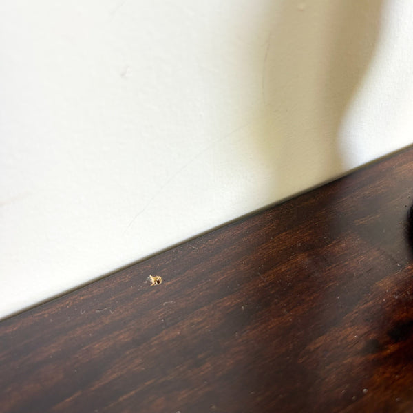 BOOKSHELF WITH BOBBIN LEGS