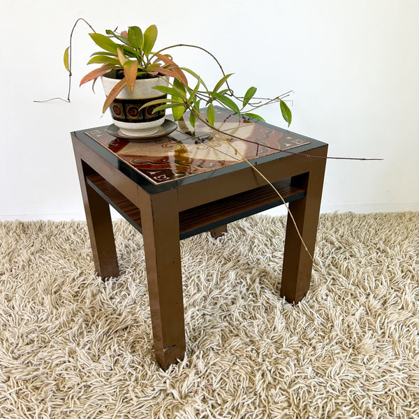 TILE TOP SIDE TABLE