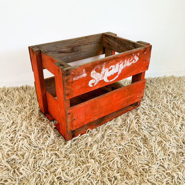 SHARPE'S WOODEN CRATE