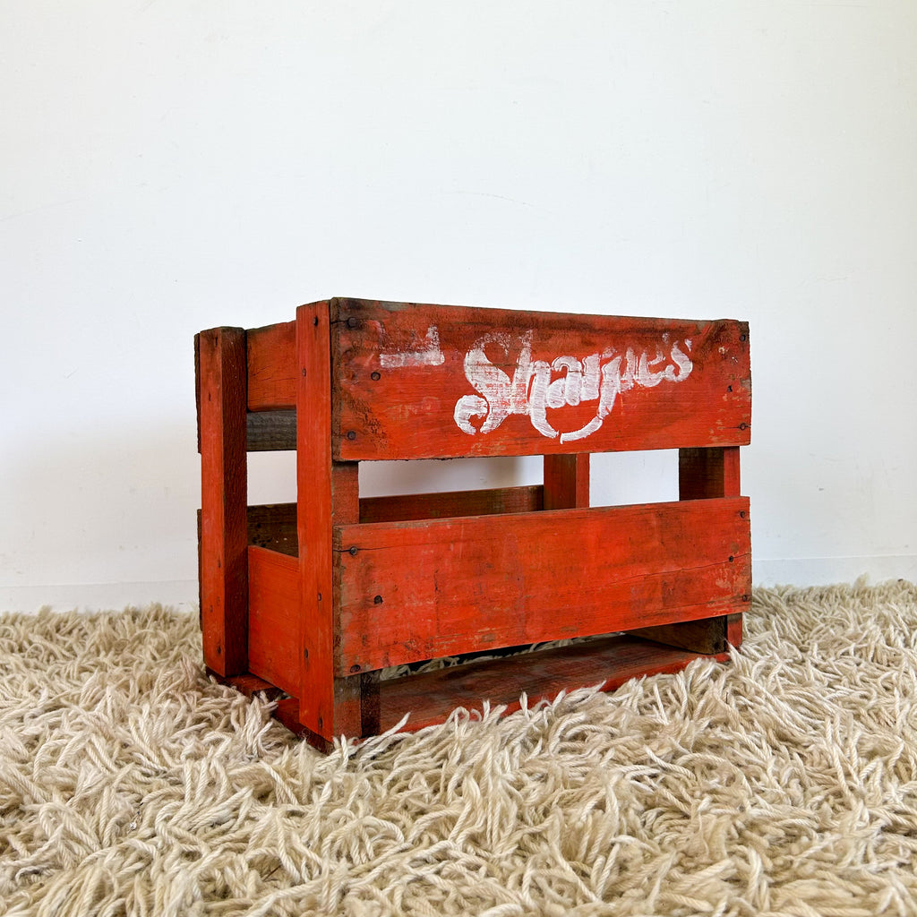 SHARPE'S WOODEN CRATE