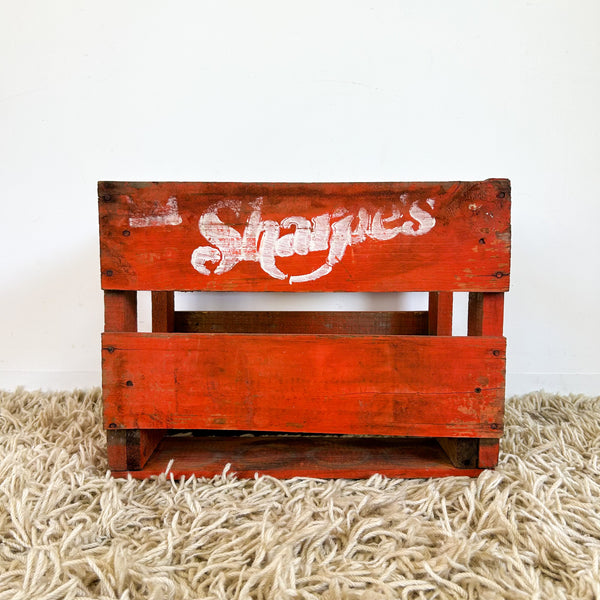 SHARPE'S WOODEN CRATE