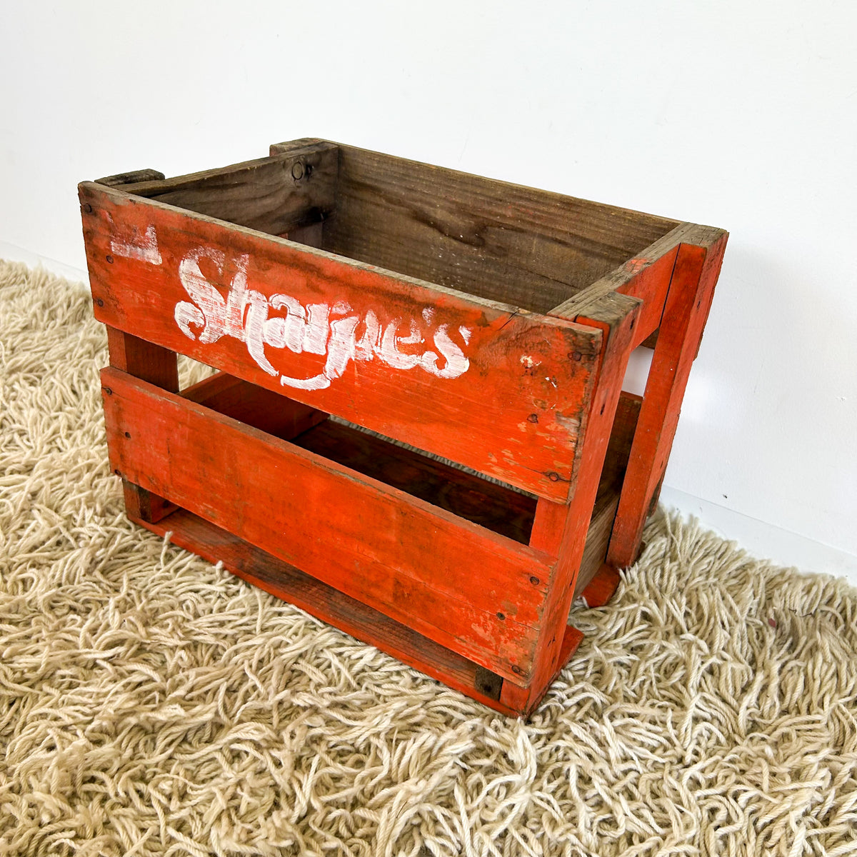 SHARPE'S WOODEN CRATE