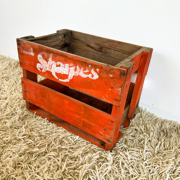 SHARPE'S WOODEN CRATE