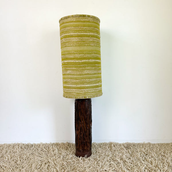 TALL POTTERY LAMP