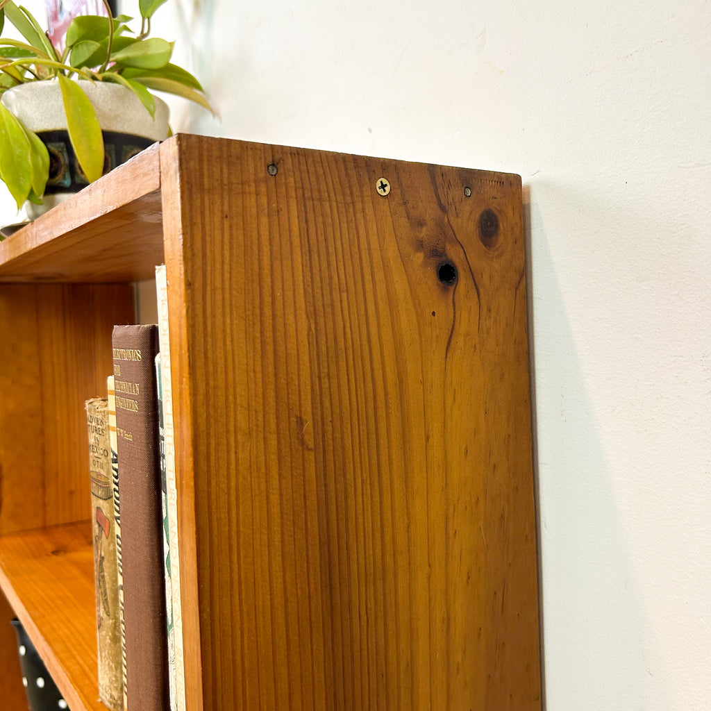 LOW PINE BOOKCASE - HEY JUDE WORKSHOP • Vintage furniture & objects Melbourne