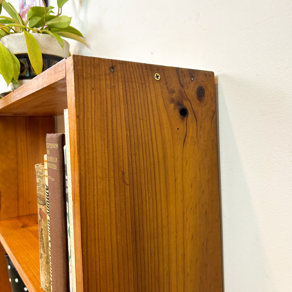 LOW PINE BOOKCASE