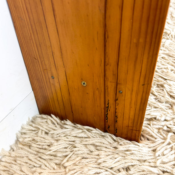 LOW PINE BOOKCASE