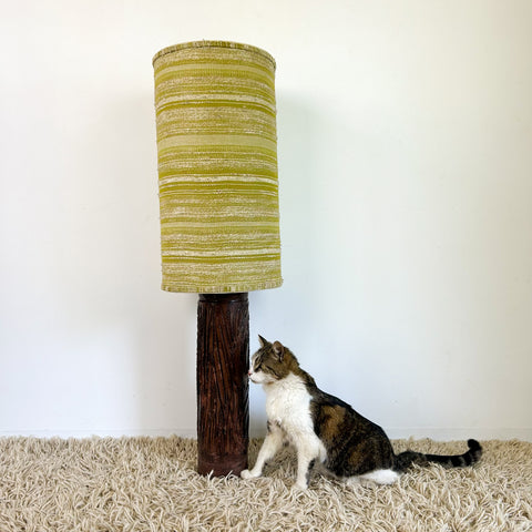 TALL POTTERY LAMP