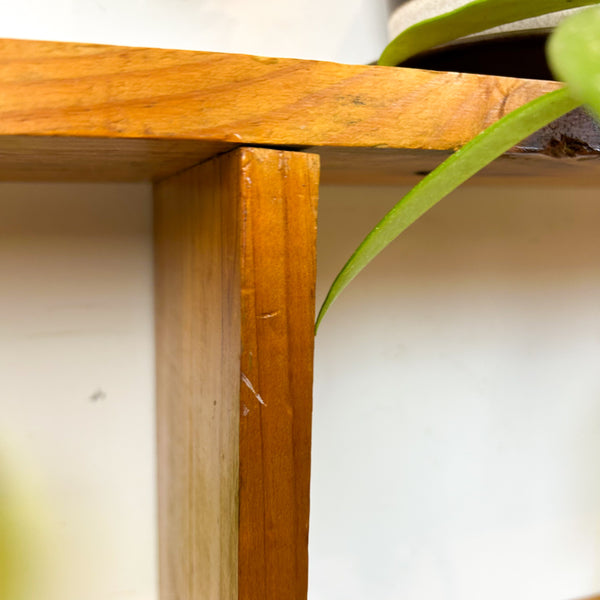LOW PINE BOOKCASE