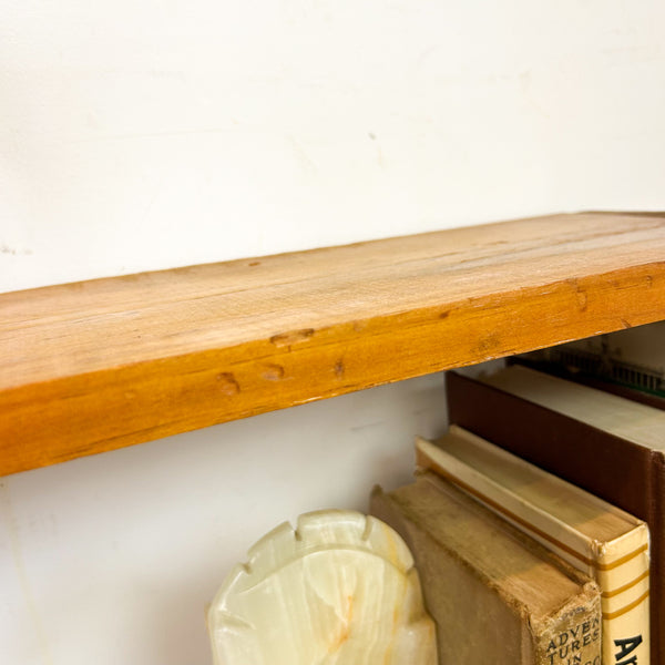 LOW PINE BOOKCASE