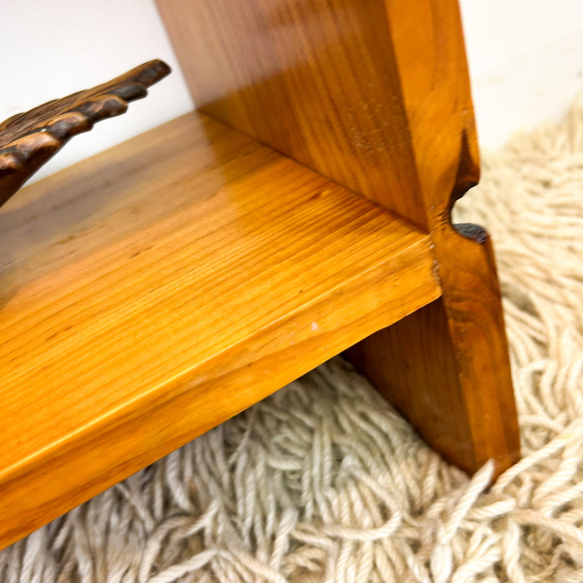 LOW PINE BOOKCASE - HEY JUDE WORKSHOP • Vintage furniture & objects Melbourne
