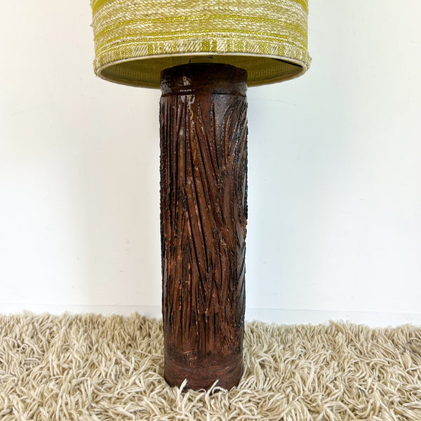 TALL POTTERY LAMP