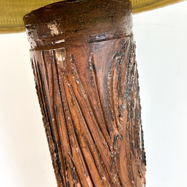 TALL POTTERY LAMP