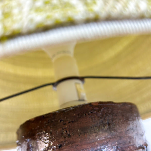 TALL POTTERY LAMP