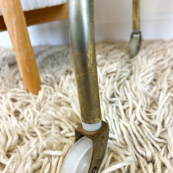 BRASS VINYL RECORD RACK