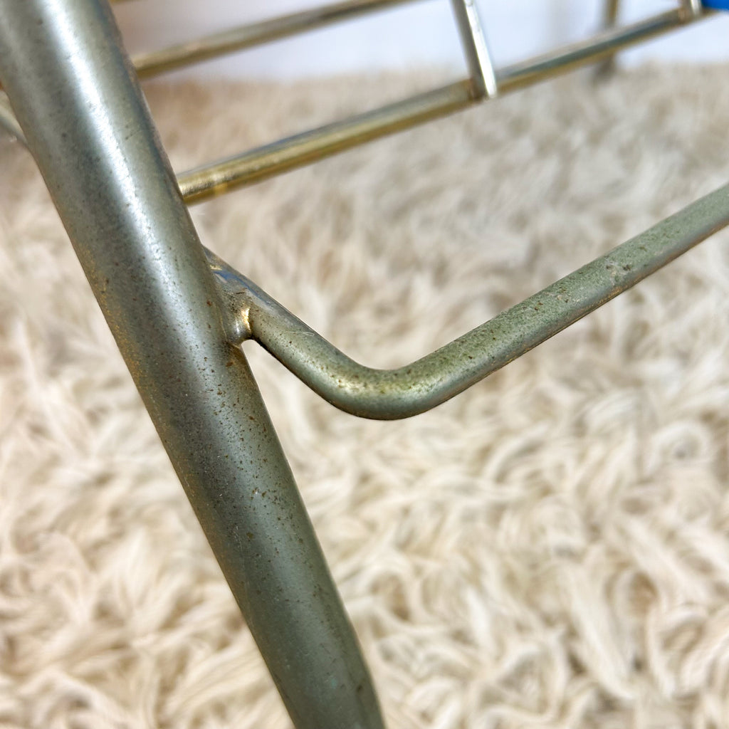 BRASS VINYL RECORD RACK - HEY JUDE WORKSHOP • Vintage furniture & objects Melbourne