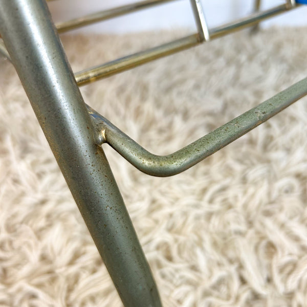 BRASS VINYL RECORD RACK