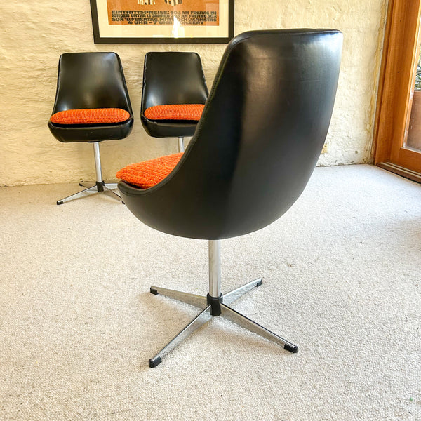 SWIVEL DINING CHAIRS