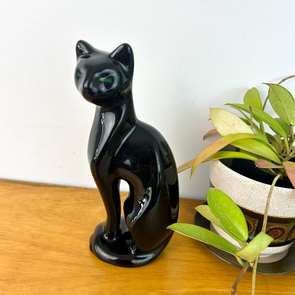 BLACK CERAMIC CAT