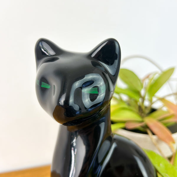 BLACK CERAMIC CAT