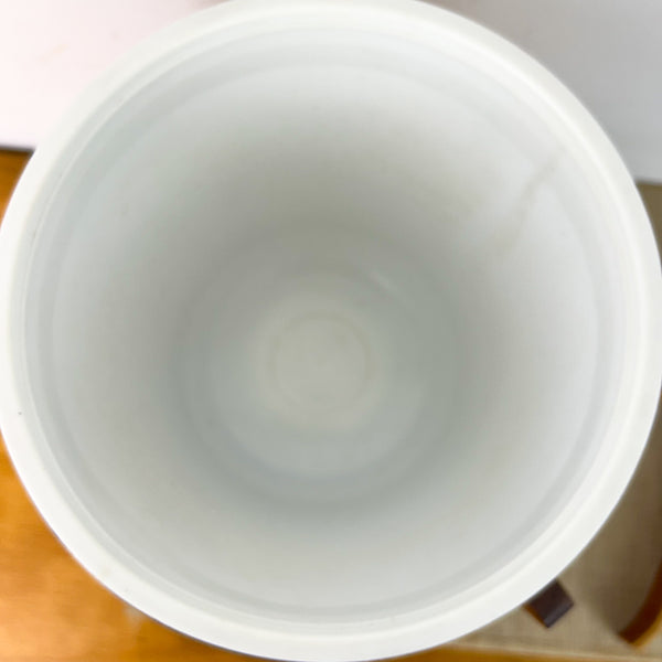 TEAK ICE BUCKET & TONGS