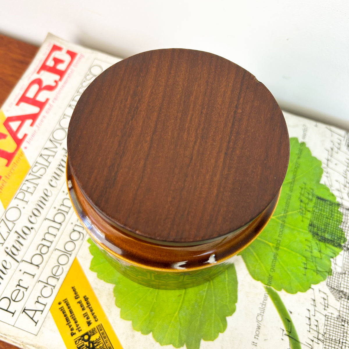 HORNSEA HEIRLOOM SUGAR CANISTER - HEY JUDE WORKSHOP • Vintage furniture & objects Melbourne