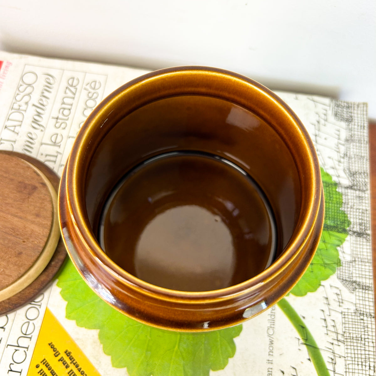HORNSEA HEIRLOOM SUGAR CANISTER - HEY JUDE WORKSHOP • Vintage furniture & objects Melbourne