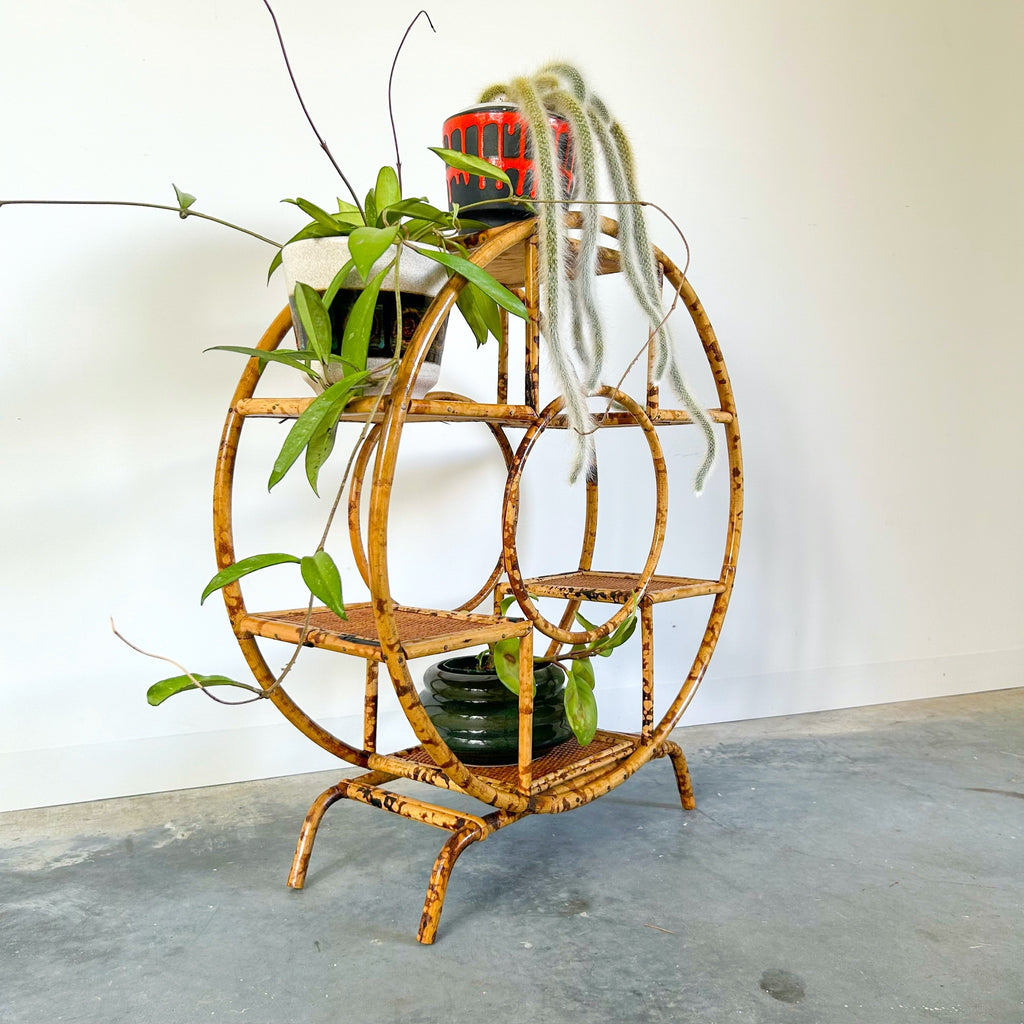 TIGER CANE PLANT STAND - HEY JUDE WORKSHOP • Vintage furniture & objects Melbourne