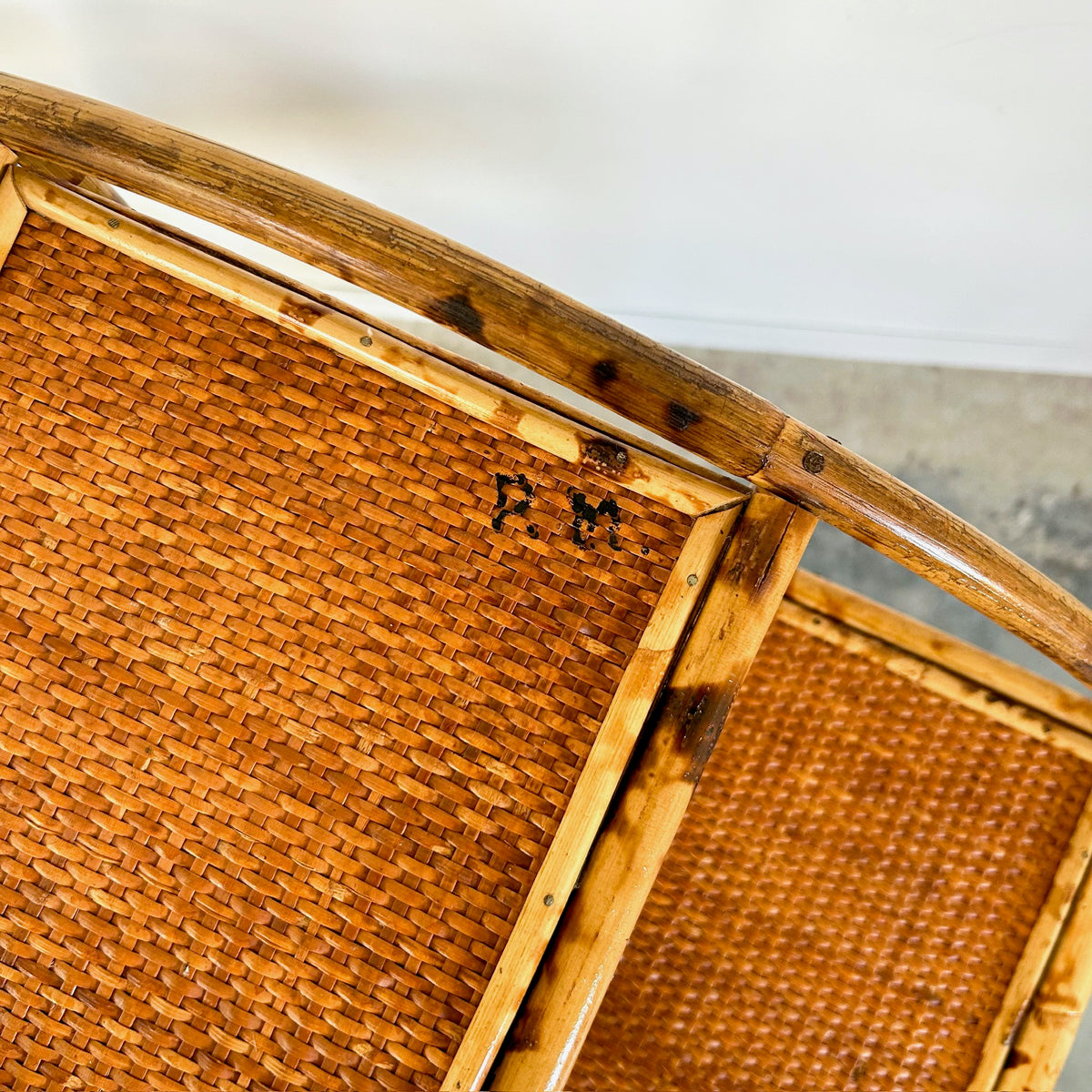 TIGER CANE PLANT STAND - HEY JUDE WORKSHOP • Vintage furniture & objects Melbourne