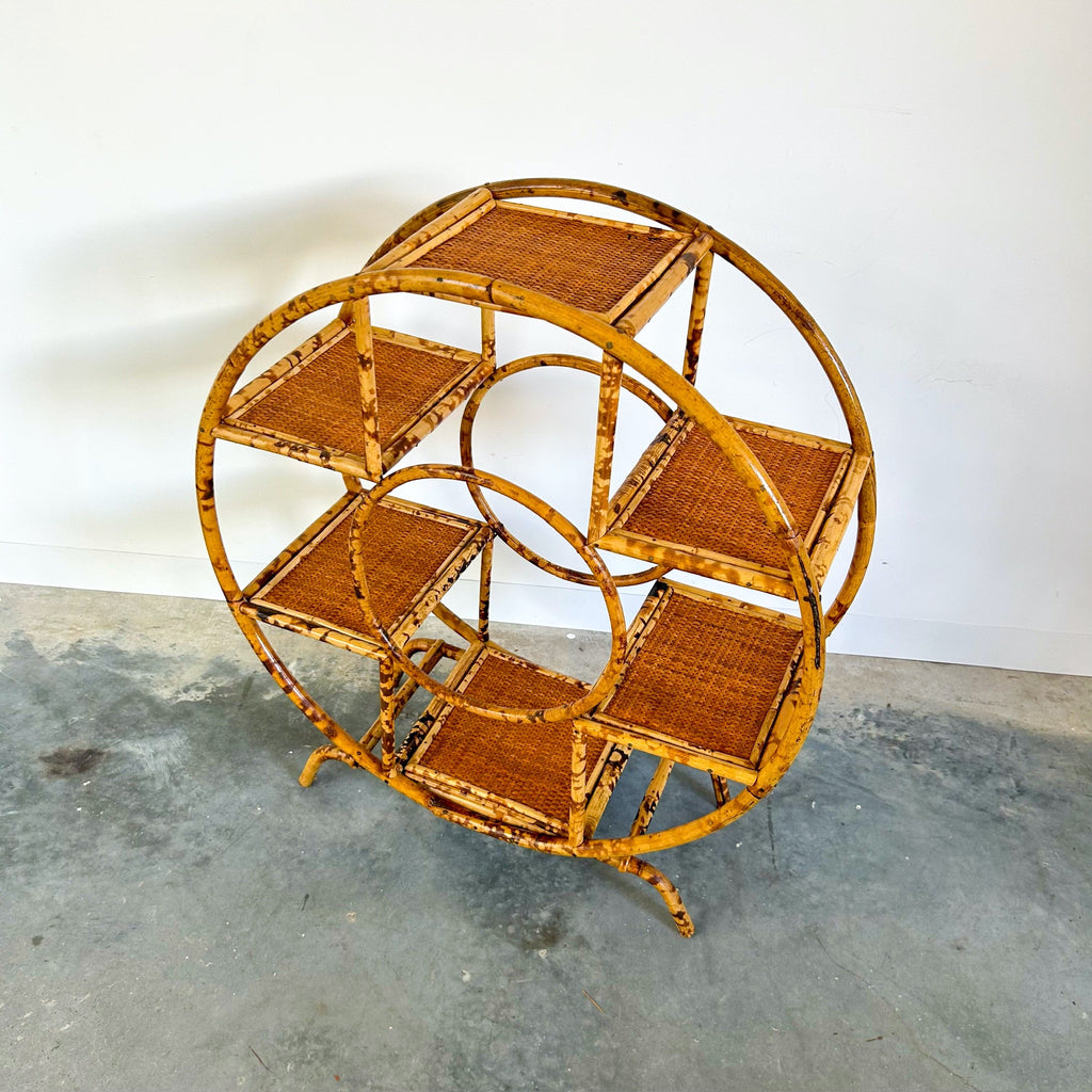 TIGER CANE PLANT STAND - HEY JUDE WORKSHOP • Vintage furniture & objects Melbourne