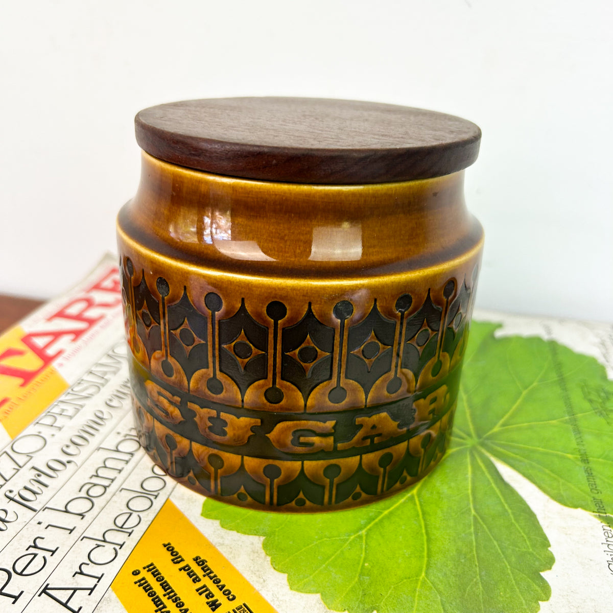 HORNSEA HEIRLOOM SUGAR CANISTER - HEY JUDE WORKSHOP • Vintage furniture & objects Melbourne
