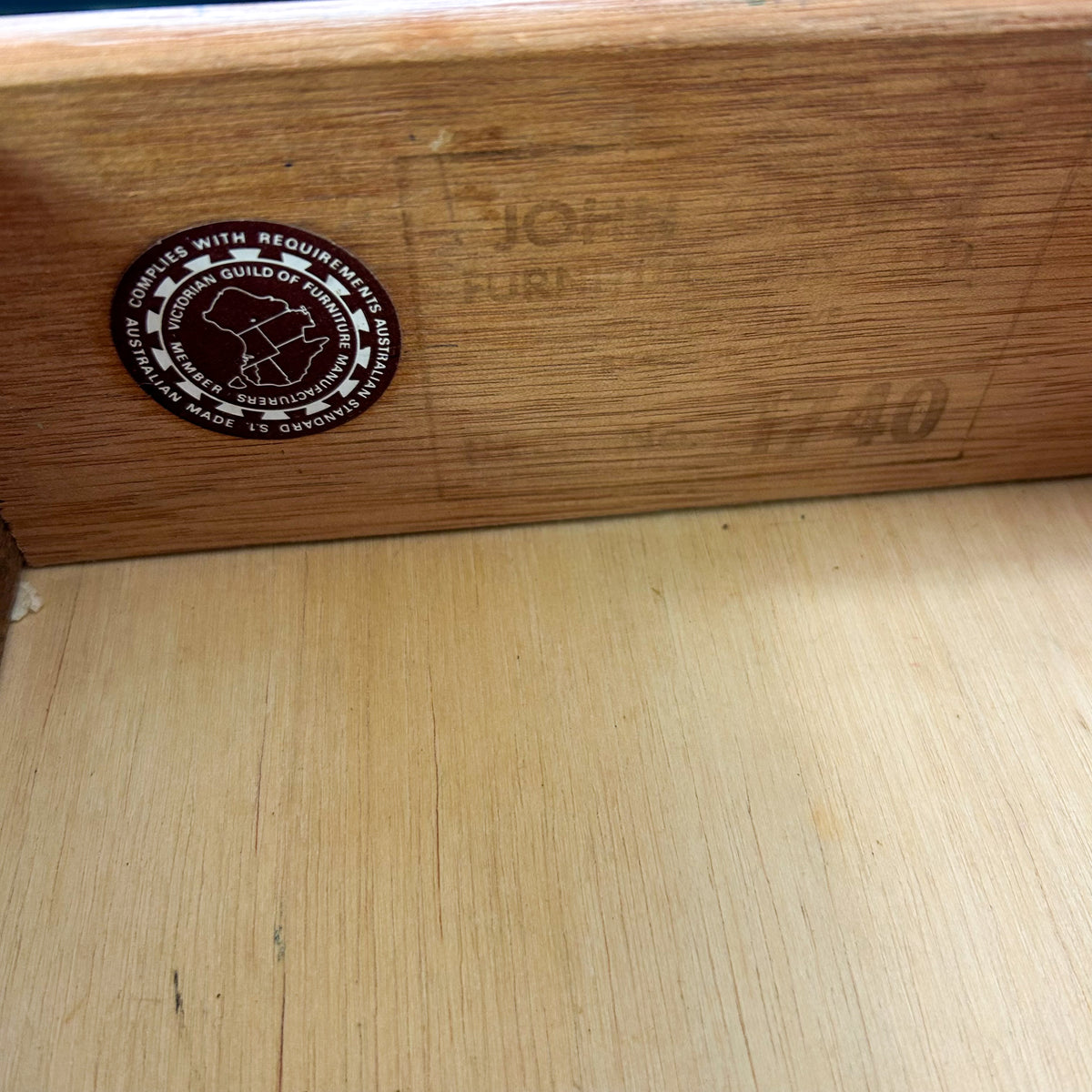 JOHN GRIMES TELEPHONE TABLE