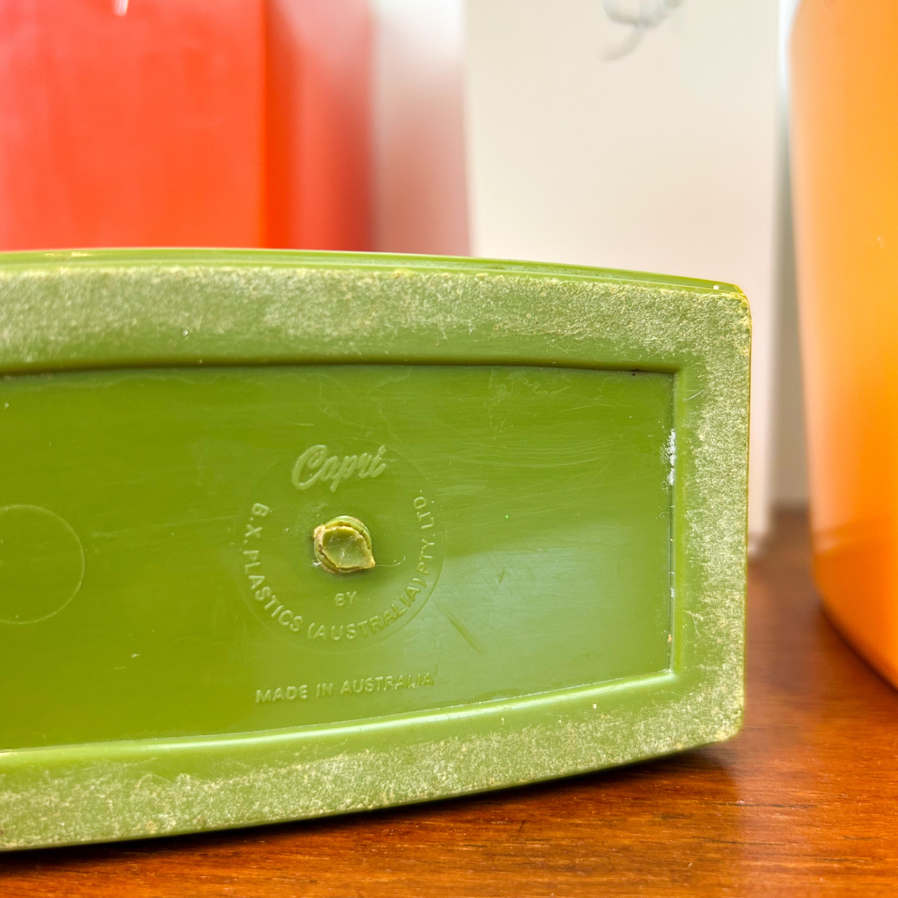 CAPRI PLASTIC CANISTER SET - HEY JUDE WORKSHOP • Vintage furniture & objects Melbourne