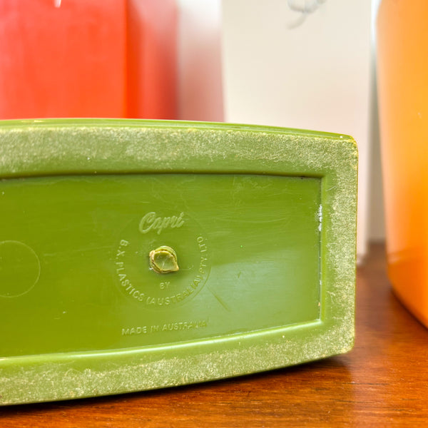 CAPRI PLASTIC CANISTER SET - HEY JUDE WORKSHOP • Vintage furniture & objects Melbourne