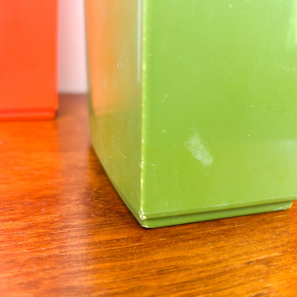 CAPRI PLASTIC CANISTER SET - HEY JUDE WORKSHOP • Vintage furniture & objects Melbourne
