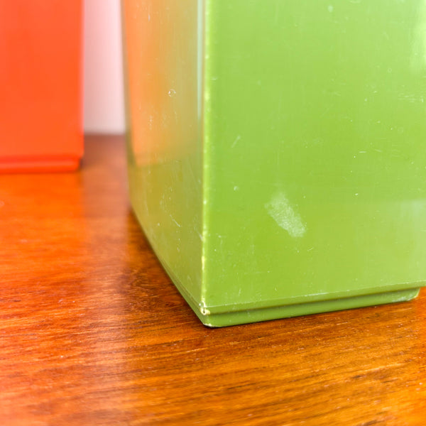 CAPRI PLASTIC CANISTER SET - HEY JUDE WORKSHOP • Vintage furniture & objects Melbourne