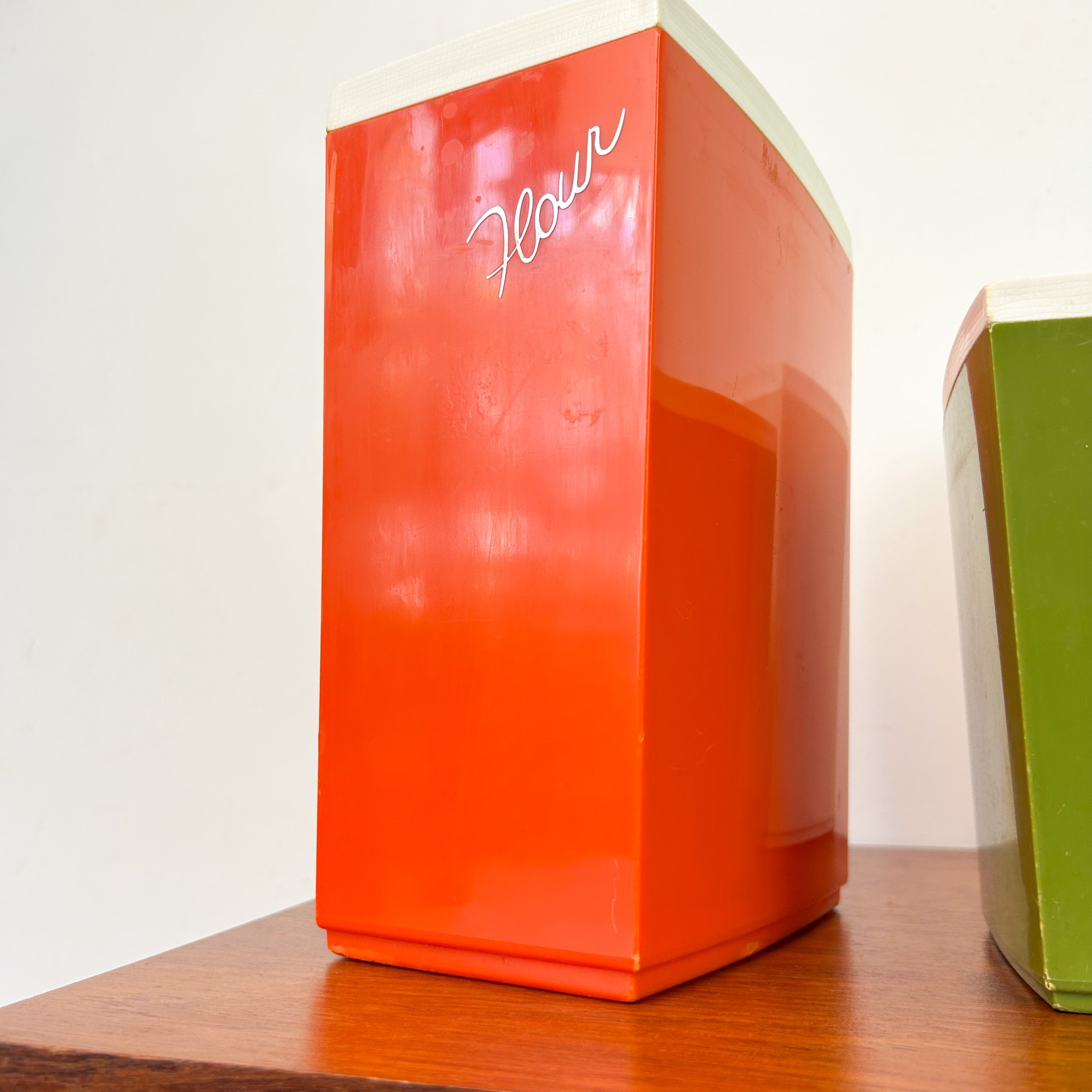 CAPRI PLASTIC CANISTER SET - HEY JUDE WORKSHOP • Vintage furniture & objects Melbourne