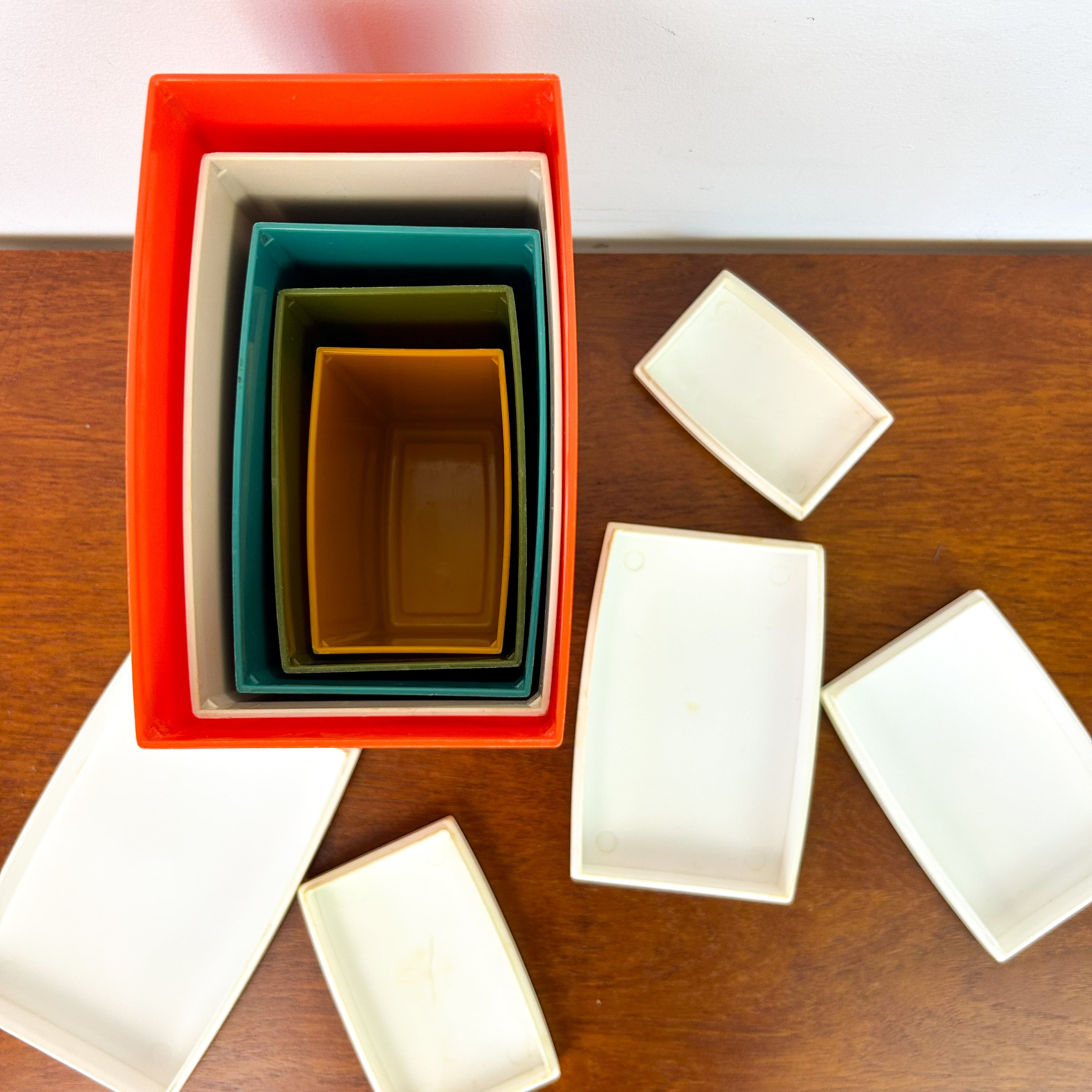 CAPRI PLASTIC CANISTER SET - HEY JUDE WORKSHOP • Vintage furniture & objects Melbourne