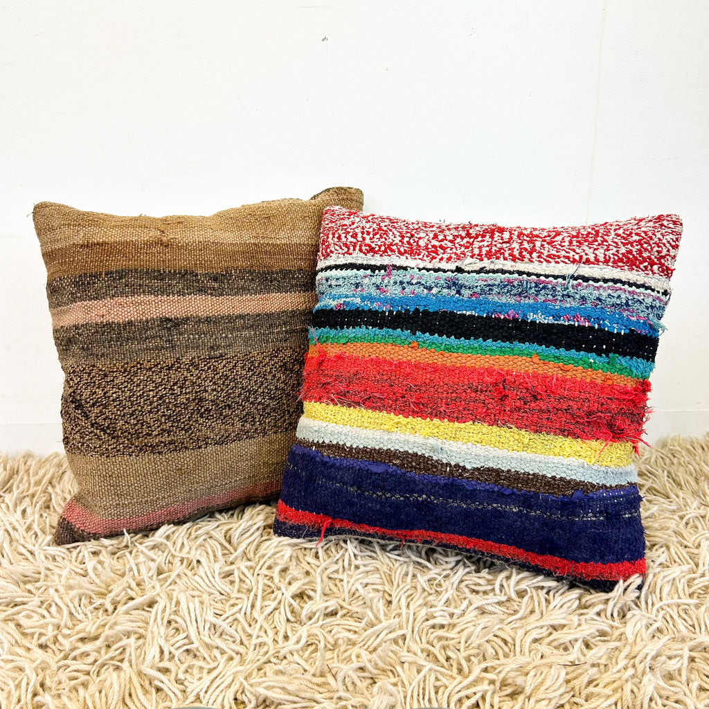 KILIM CUSHION COVERS - HEY JUDE WORKSHOP • Vintage furniture & objects Melbourne
