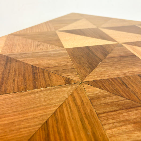 TIMBER INLAID COFFEE TABLE