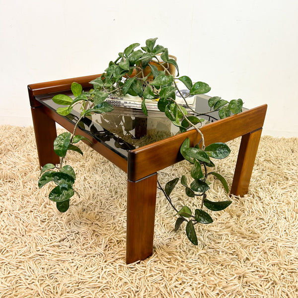SMOKY GLASS COFFEE TABLE