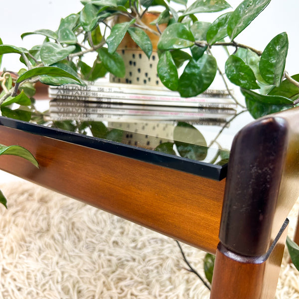 SMOKY GLASS COFFEE TABLE