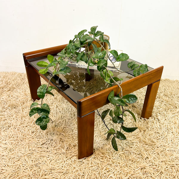 SMOKY GLASS COFFEE TABLE