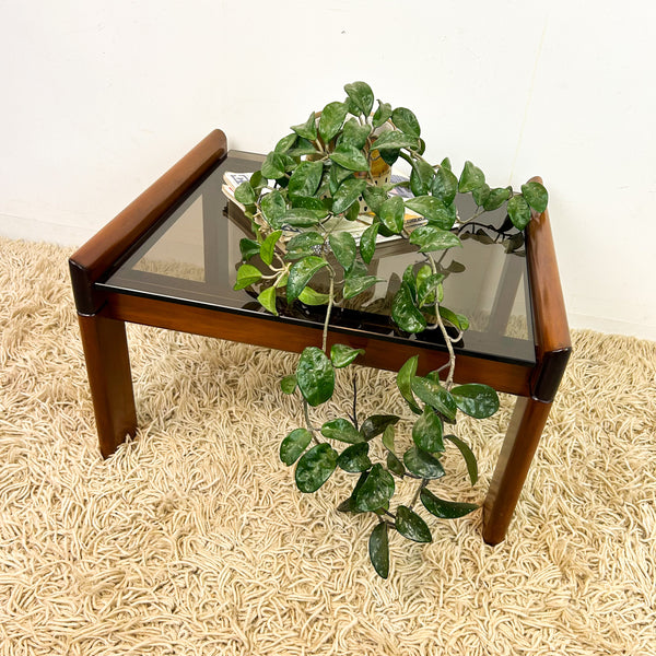 SMOKY GLASS COFFEE TABLE
