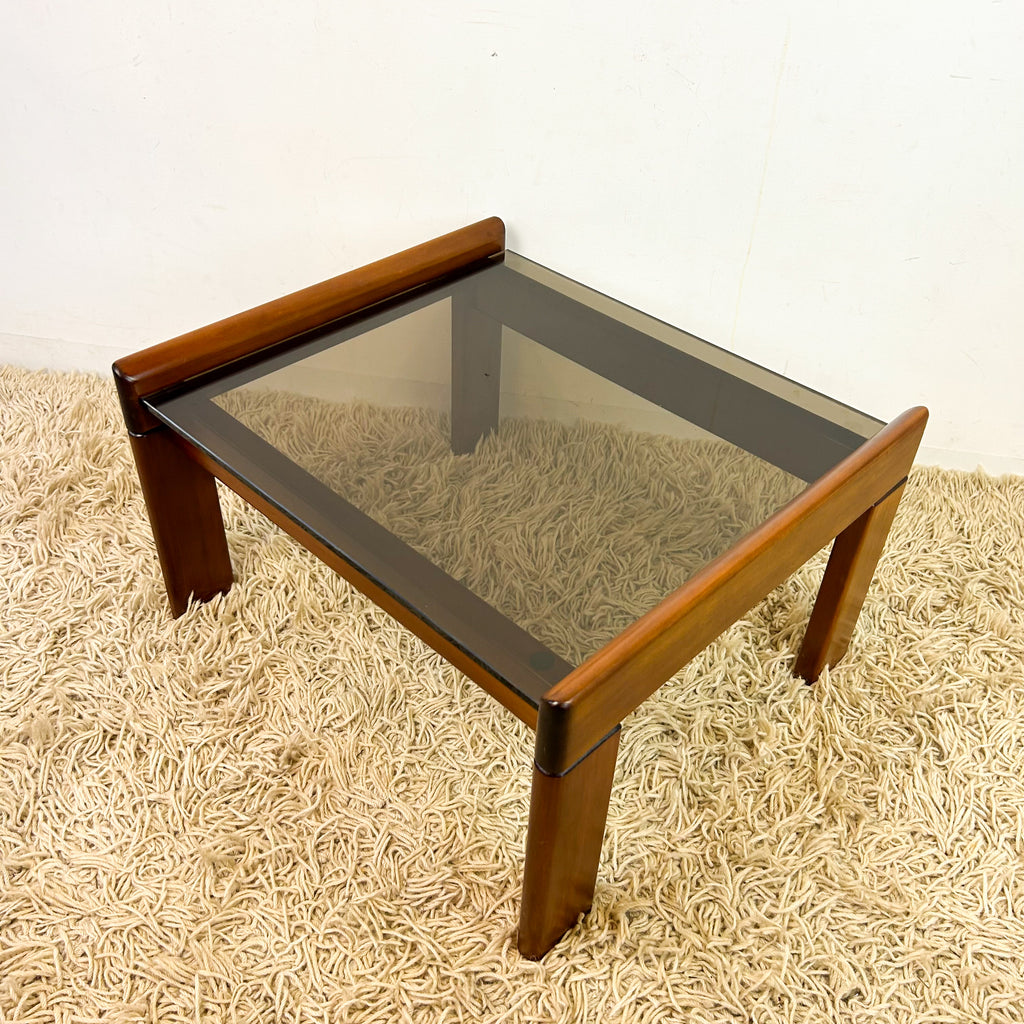 SMOKY GLASS COFFEE TABLE - HEY JUDE WORKSHOP • Vintage furniture & objects Melbourne