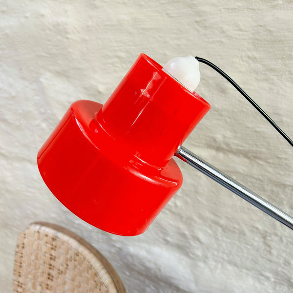 RED RETRO FLOOR LAMP