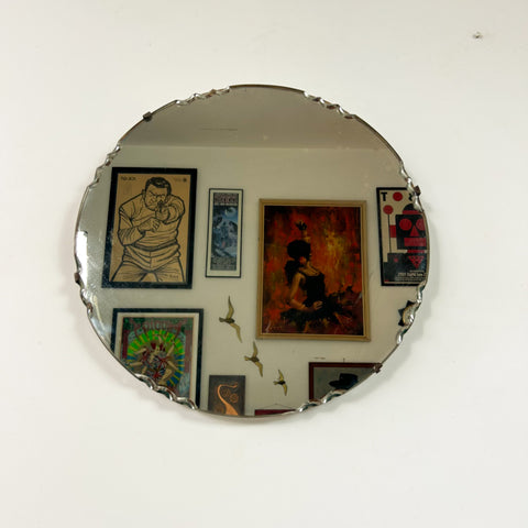 ROUND BEVELLED EDGE MIRROR