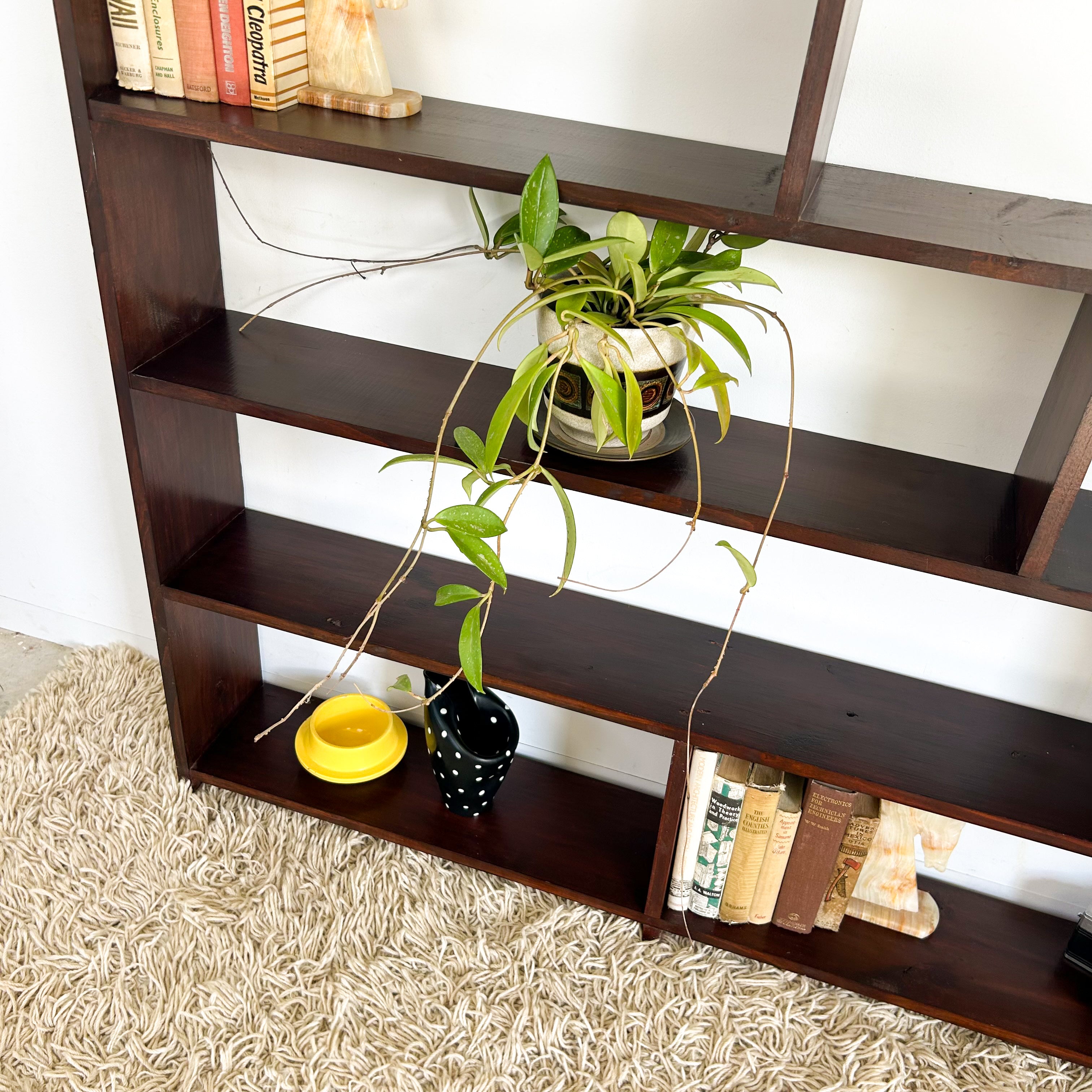 LARGE STEPPED BOOKCASE - HEY JUDE WORKSHOP • Vintage furniture & objects Melbourne