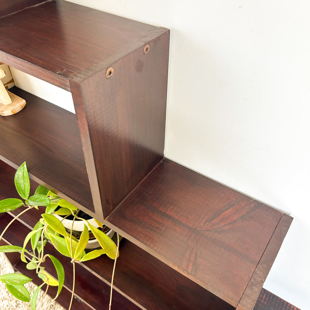 LARGE STEPPED BOOKCASE - HEY JUDE WORKSHOP • Vintage furniture & objects Melbourne